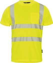 vizwell Warnschutz-Shirt Warnschutz T-Shirt Coolpass Arbeitsshirt günstig online kaufen