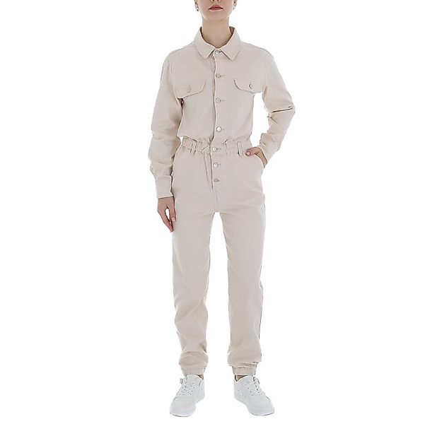 Ital-Design Overall Damen Freizeit (87123939) Used-Look Stretch Langer Jump günstig online kaufen
