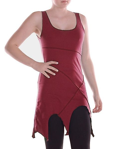 Vishes Sommerkleid Damen Mini-Kleid Baumwolle Patchwork Design Zipfelsaum A günstig online kaufen