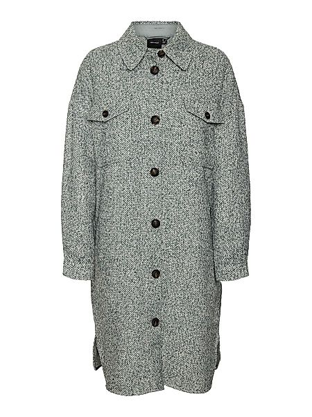 VERO MODA Lange Mantel Damen Grün günstig online kaufen