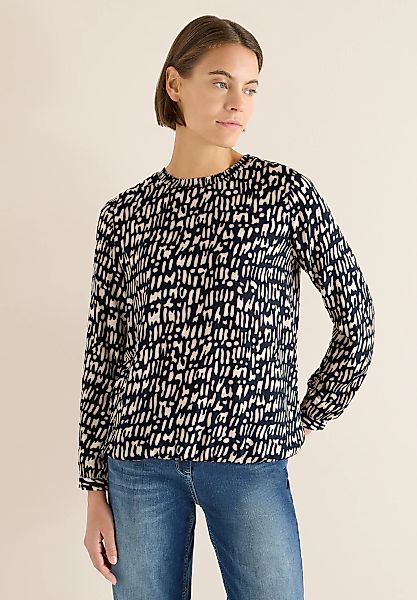 Cecil Langarmbluse mit grafischem Muster günstig online kaufen