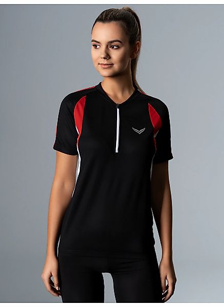 Trigema T-Shirt "TRIGEMA Fahrradtrikot aus atmungsaktivem COOLMAX-Material" günstig online kaufen