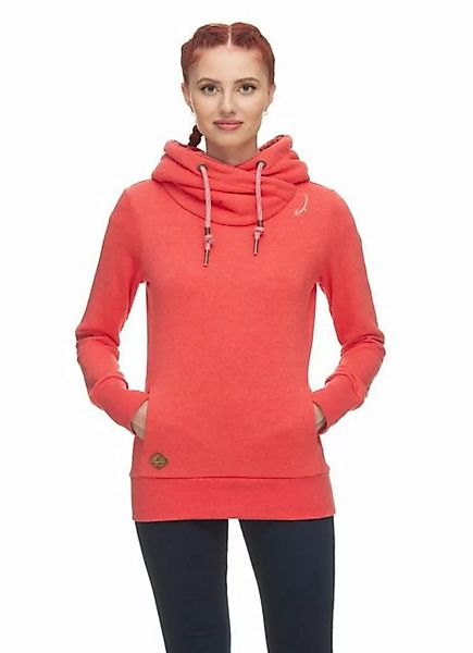 Ragwear Kapuzensweatshirt Damen Hoodie Gripy Bold, Red günstig online kaufen