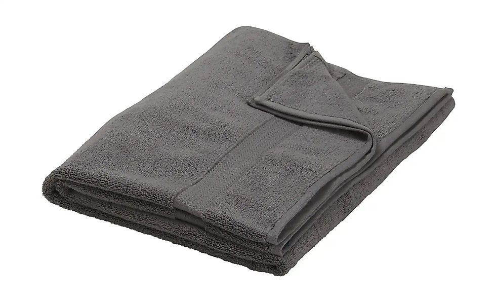 Como Green Badetuch  Kuschel Wuschel Neu ¦ grau ¦ Maße (cm): B: 100 Badtext günstig online kaufen