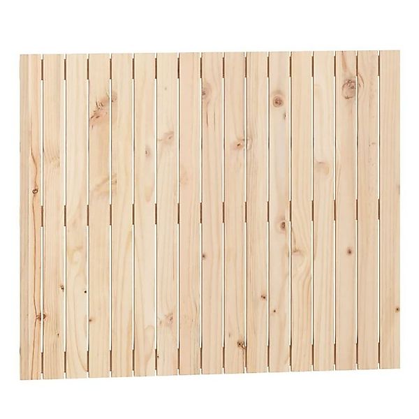 vidaXL Bett, Wand-Kopfteil 108x3x90 cm Massivholz Kiefer günstig online kaufen