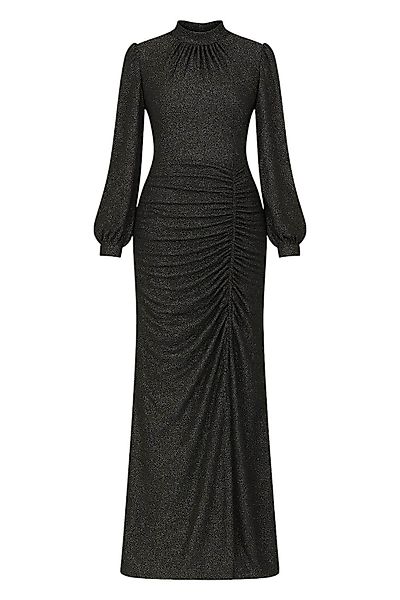 fashionshowcase Abendkleid langärmliges Maxikleid Damen Abaya günstig online kaufen