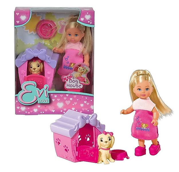 Simba Dickie Anziehpuppe Puppe Evi LOVE Dog House mit Hund und Häuschen günstig online kaufen