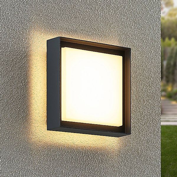 Prios Epava LED-Außenwandlampe, quadratisch günstig online kaufen