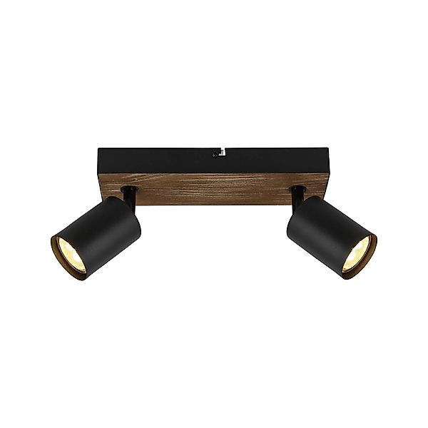 Brilliant Deckenstrahler »Jello Wood«, 2 flammig, Leuchtmittel GU10   LED w günstig online kaufen