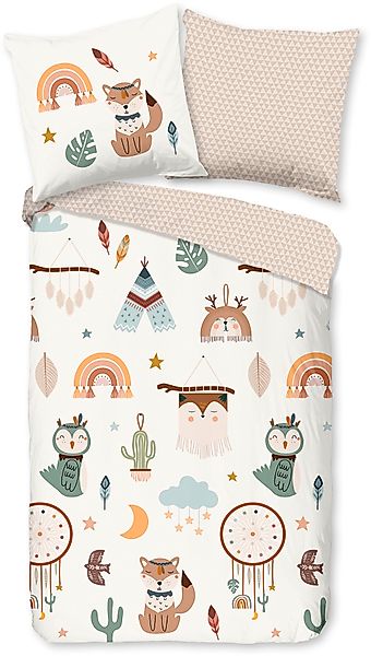 good morning Kinderbettwäsche "Remi" 2 Stk. tlg. 100% Baumwolle, 135x200, R günstig online kaufen