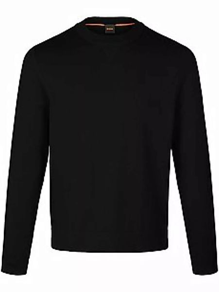 Rundhals-Pullover BOSS schwarz günstig online kaufen