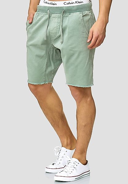 Indicode Chinoshorts Carver mit elastischem Bund günstig online kaufen
