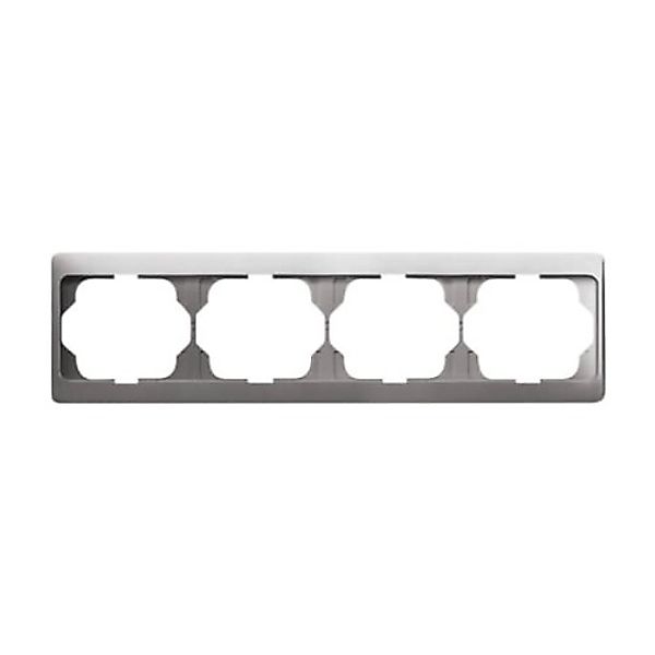 Busch-Jaeger Rahmen 4-fach platin, waager.alpha 1724 KA-20 - 2CKA001754A437 günstig online kaufen