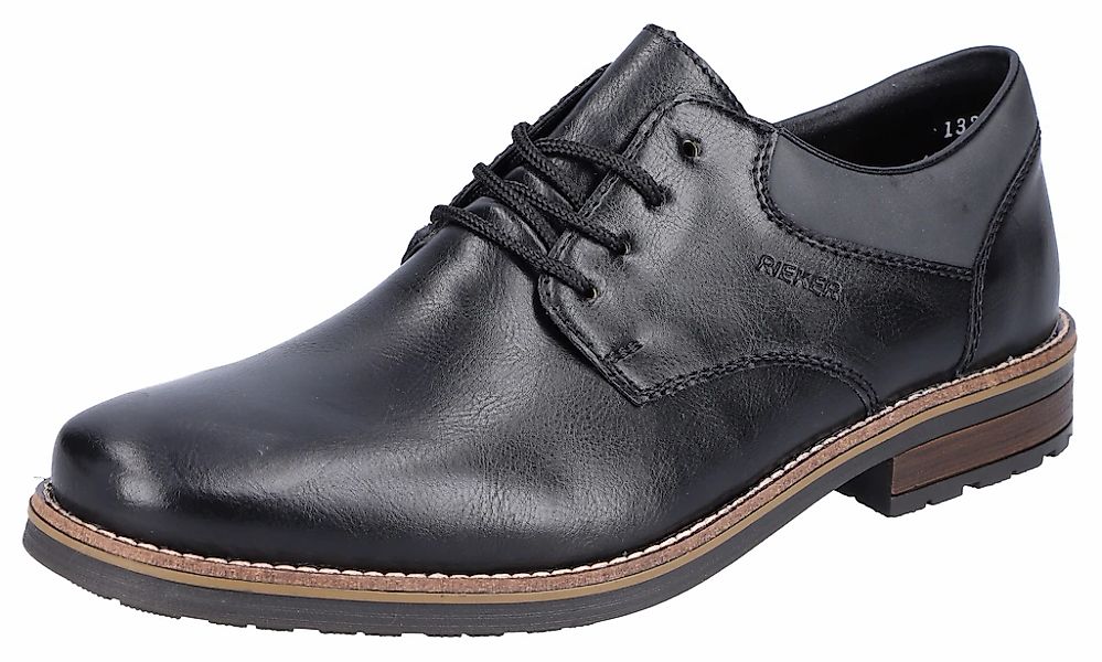 Rieker Schnürschuh in eleganter Optik, Freizeitschuh, Halbschuh, Schnürschu günstig online kaufen