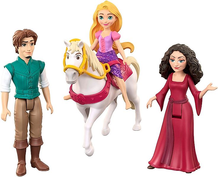 Mattel® Anziehpuppe Disney Prinzessin, Kleine Puppen Rapunzel Pack günstig online kaufen