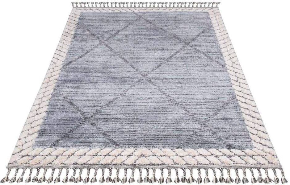 Carpet City Hochflor-Teppich "Valencia 909" rechteckig 20 mm Höhe Läufer, B günstig online kaufen