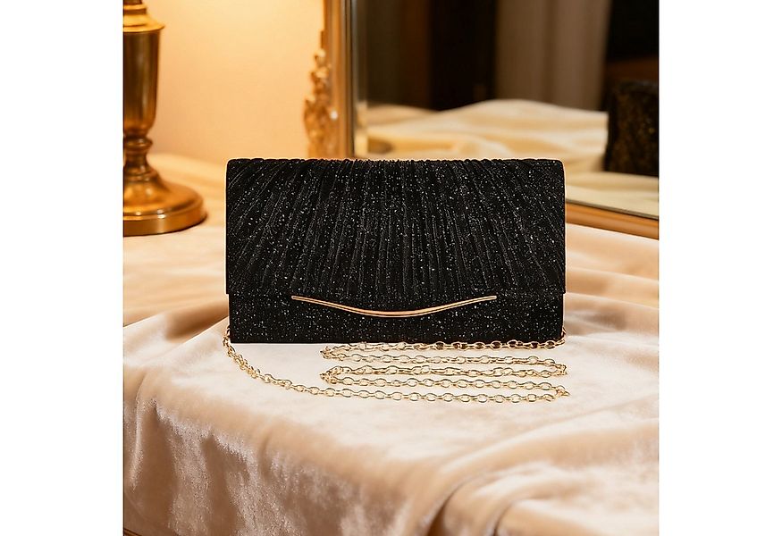 REDOM Abendtasche Pailletten Handtasche Kosmetik-Etui Crossbody (mit Abnehm günstig online kaufen