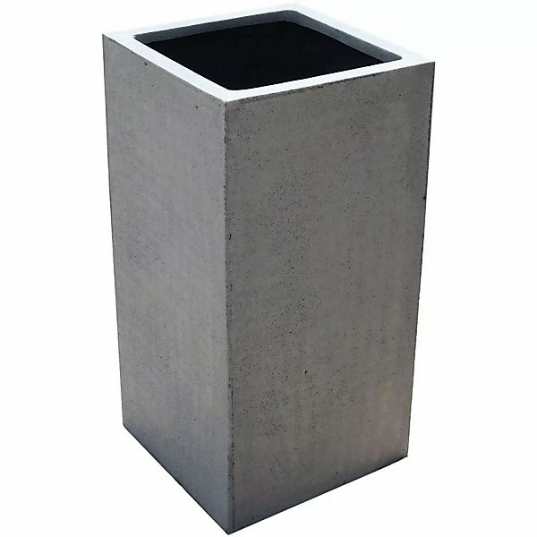 VIVANNO Pflanzkübel Fiberglas BLOCK Säule - günstig online kaufen