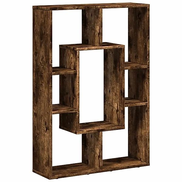 vidaXL Bücherregal Räuchereiche 63x20x90 cm Holzwerkstoff 858142 günstig online kaufen