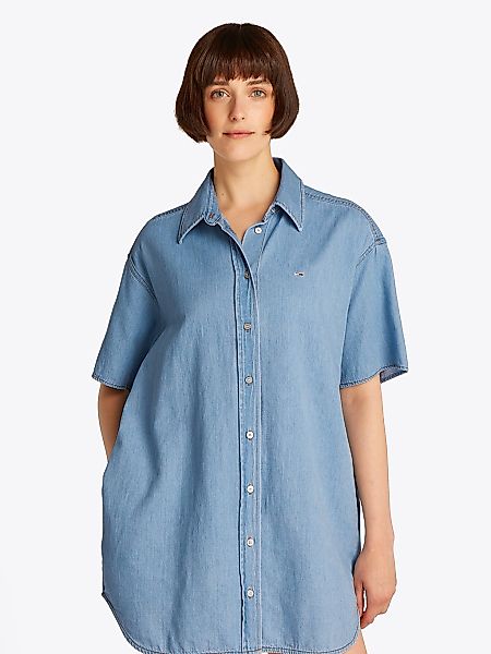 Tommy Jeans Hemdblusenkleid SS SHIRT DRESS günstig online kaufen