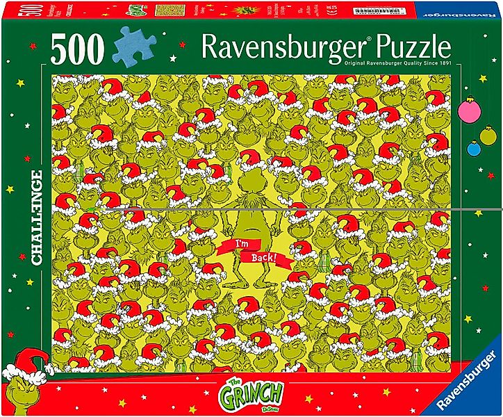 Ravensburger Puzzle Merry Grinchmas Challenge, 500 günstig online kaufen