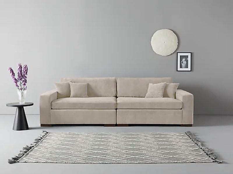 Home affaire 2-Sitzer »Skara XXL«, Lounge-Sofa XXL mit Federkern-Polsterung günstig online kaufen