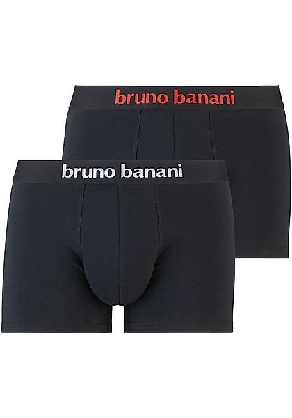 Bruno Banani Boxer Flowing (2er Pack) mit kontrastreichem Logobund günstig online kaufen