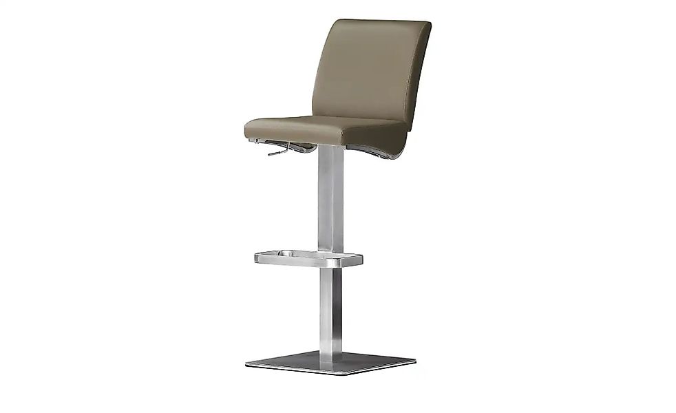 Barhocker Leder Vittoria ¦ braun ¦ Maße (cm): B: 40 H: 87 T: 50.0 Polstermö günstig online kaufen