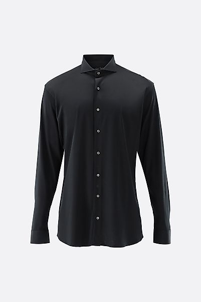 Jerseyhemd aus Schweizer Baumwolle Tailor Fit günstig online kaufen