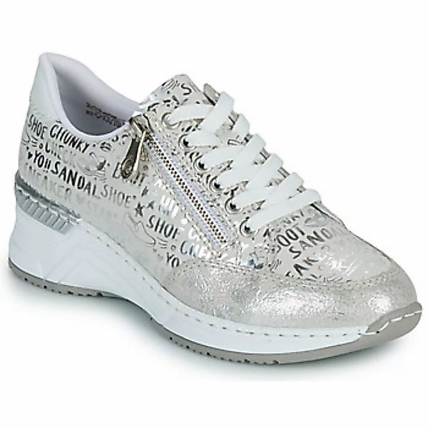 Rieker Sneaker mit Lettern bedruckt, Freizeitschuh, günstig online kaufen