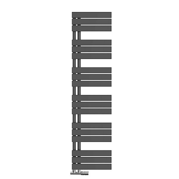 Emke Badheizkörper 160x40cm 718W Anthrazit Handtuchwärmer für Badezimmer Ha günstig online kaufen