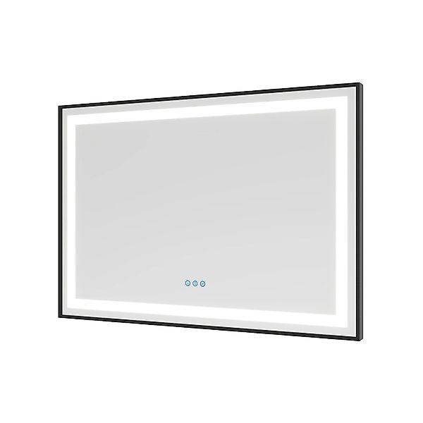Aquabatos LED Badspiegel 100 x 70 cm Spiegel mit Beleuchtung Wandspiegel Ba günstig online kaufen