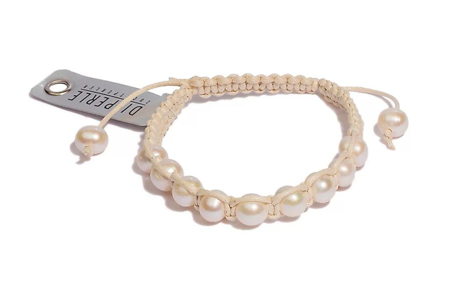 DI PERLE Perlenarmband "Damen Perlenschmuck Süsswasser Perlen Armband", Dam günstig online kaufen