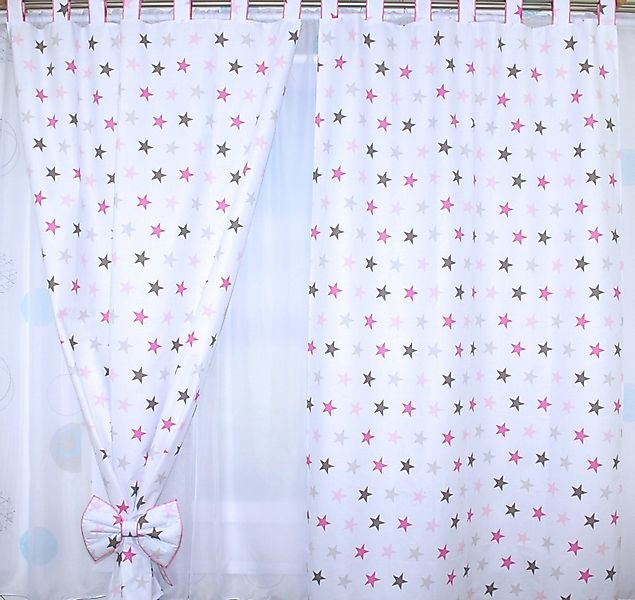 Primawela Vorhang Vorhänge mit Schlaufen Kinder Baby Gardinen Kinderzimmer günstig online kaufen