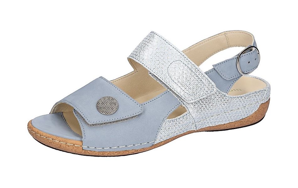 Waldläufer HELIETT Sandale, Sommerschuh, Klettschuh, Keilabsatz, in Komfort günstig online kaufen