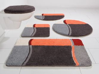 my home Badematte "Belio, Badvorleger, Badezimmer Teppich" Höhe 20 mm rutsc günstig online kaufen