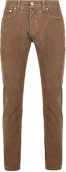 Pierre Cardin Trousers Lyon Future Flex Corduroy Braun  - Größe W 34 - L 32 günstig online kaufen