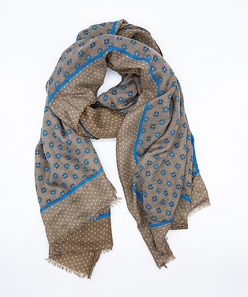 Amy too Modeschal blue flowers, (1-St), günstig online kaufen