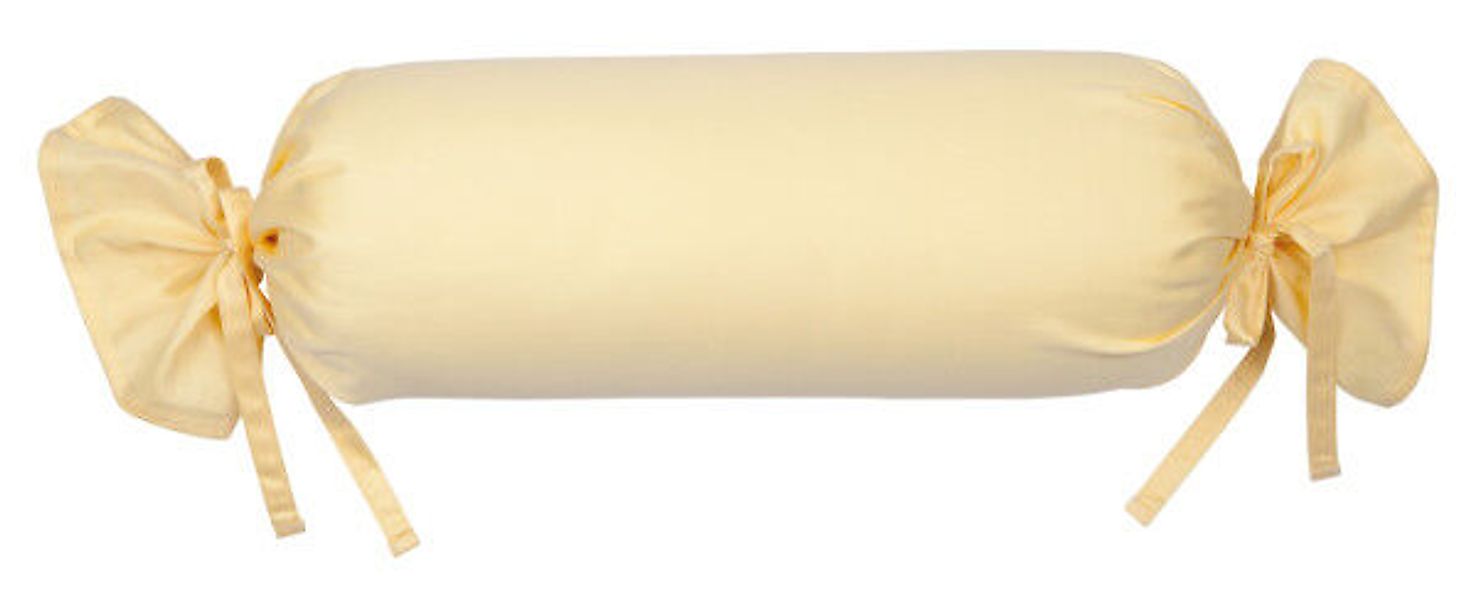 Janine Janine Mako-Satin Bettwäsche Colors 31001 gelb Größe:  15x40 cm günstig online kaufen