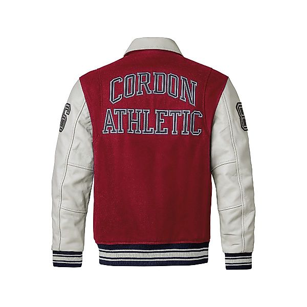 Cordon Sport Lederjacke Bronx Mit Kragen günstig online kaufen