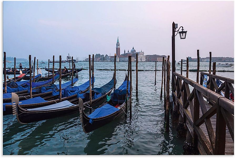 Artland Wandbild »Blick auf die Insel San Giorgio Maggiore«, Bilder von Boo günstig online kaufen
