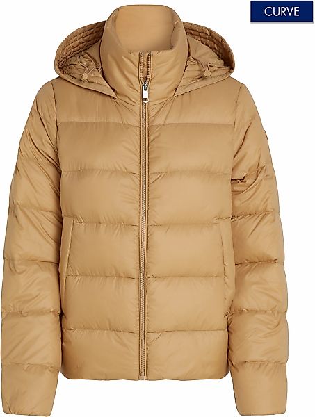 Tommy Hilfiger Curve Steppjacke "CRV CASUAL LW DOWN HOOD JACKET" mit Kapuze günstig online kaufen
