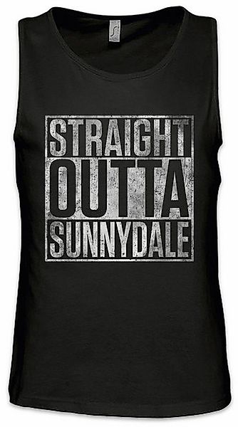 Urban Backwoods Tanktop Straight Outta Sunnydale Ärmelloses T-Shirt Buffy X günstig online kaufen