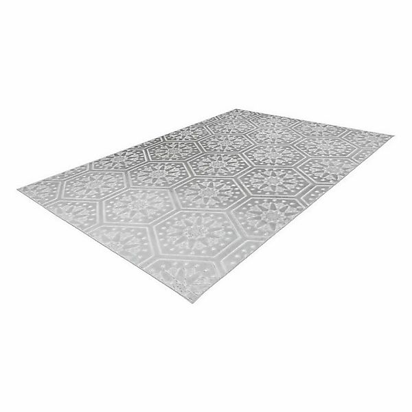 360Living Teppich Monroe grau B/L: ca. 80x150 cm günstig online kaufen