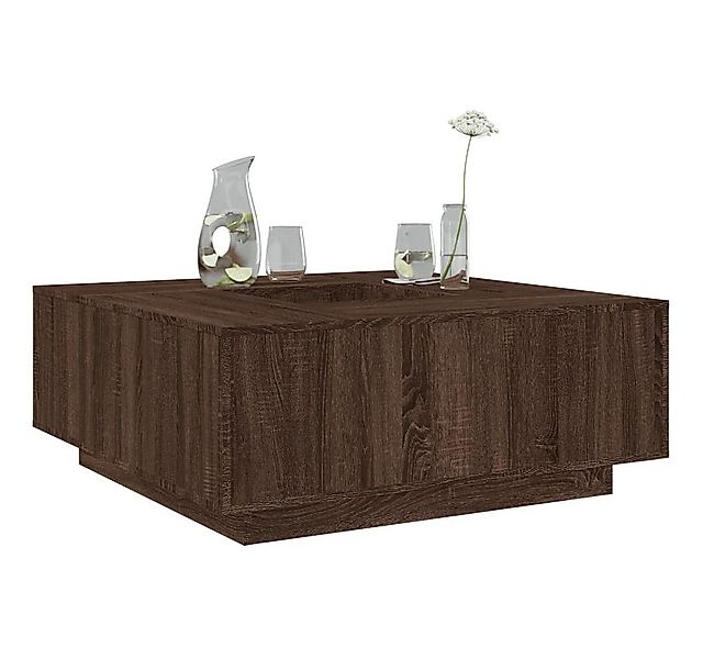 vidaXL Couchtisch, Couchtisch Braun Eichen-Optik 100x100x40 cm Holzwerkstof günstig online kaufen