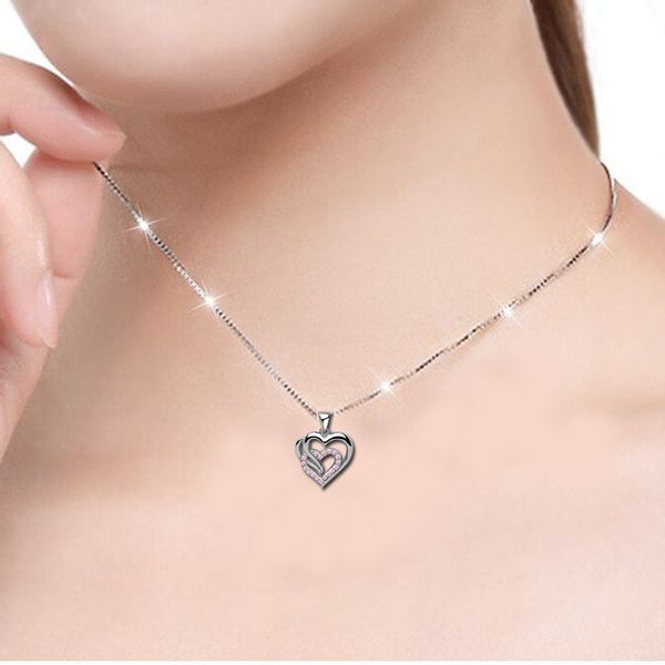 Limana Herzkette echt 925 Sterling Silber günstig online kaufen