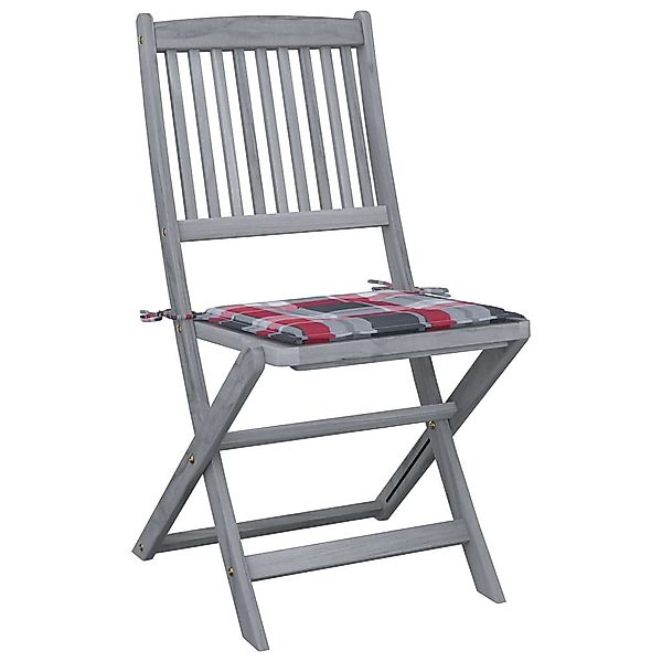 vidaXL Gartenstuhl Klappbare Gartenstühle 2 Stk. günstig online kaufen
