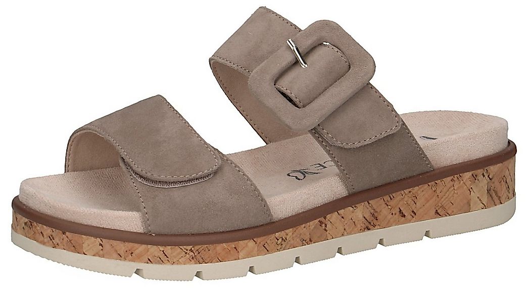Caprice 9-27206-44 343 Taupe Suede Sandale günstig online kaufen