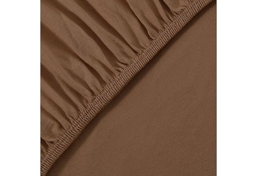 leevitex® Spannbettlaken Jersey aus 100% Baumwolle, für Kinder- & Standardm günstig online kaufen