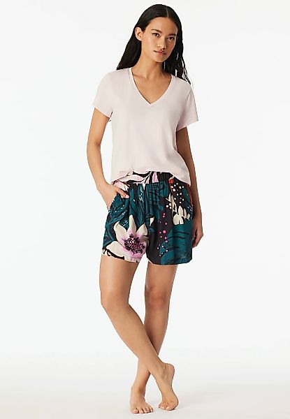 Schiesser Loungepants "Mix + Relax" elastischer Bund, Viskose, seitliche Ta günstig online kaufen